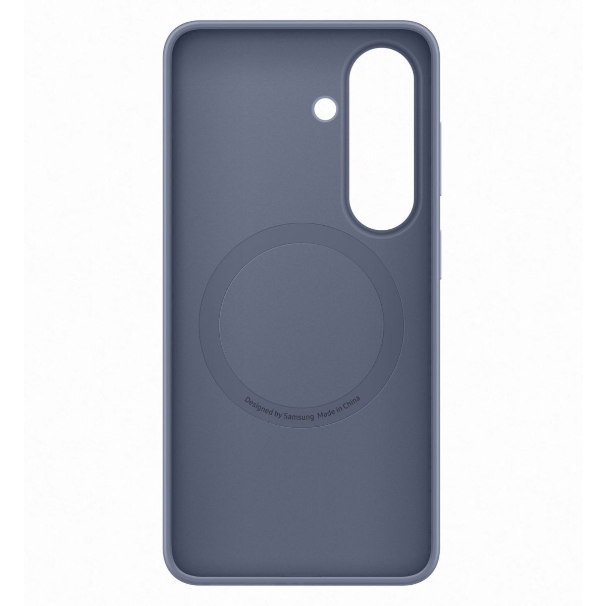 Coque silicone Magnet S26 bleu-violet couleur unique, SAMSUNG