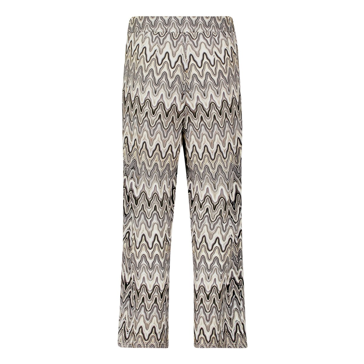 Pantalon Marlene haut de la taille blanc/noir, BETTY BARCLAY