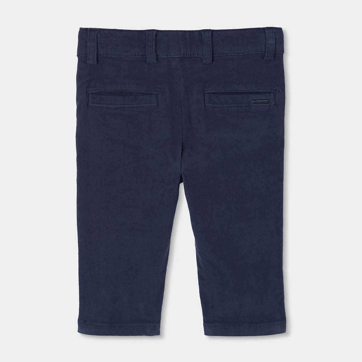 Pantalon garçon velours côtelé fin bleu, BOBOLI