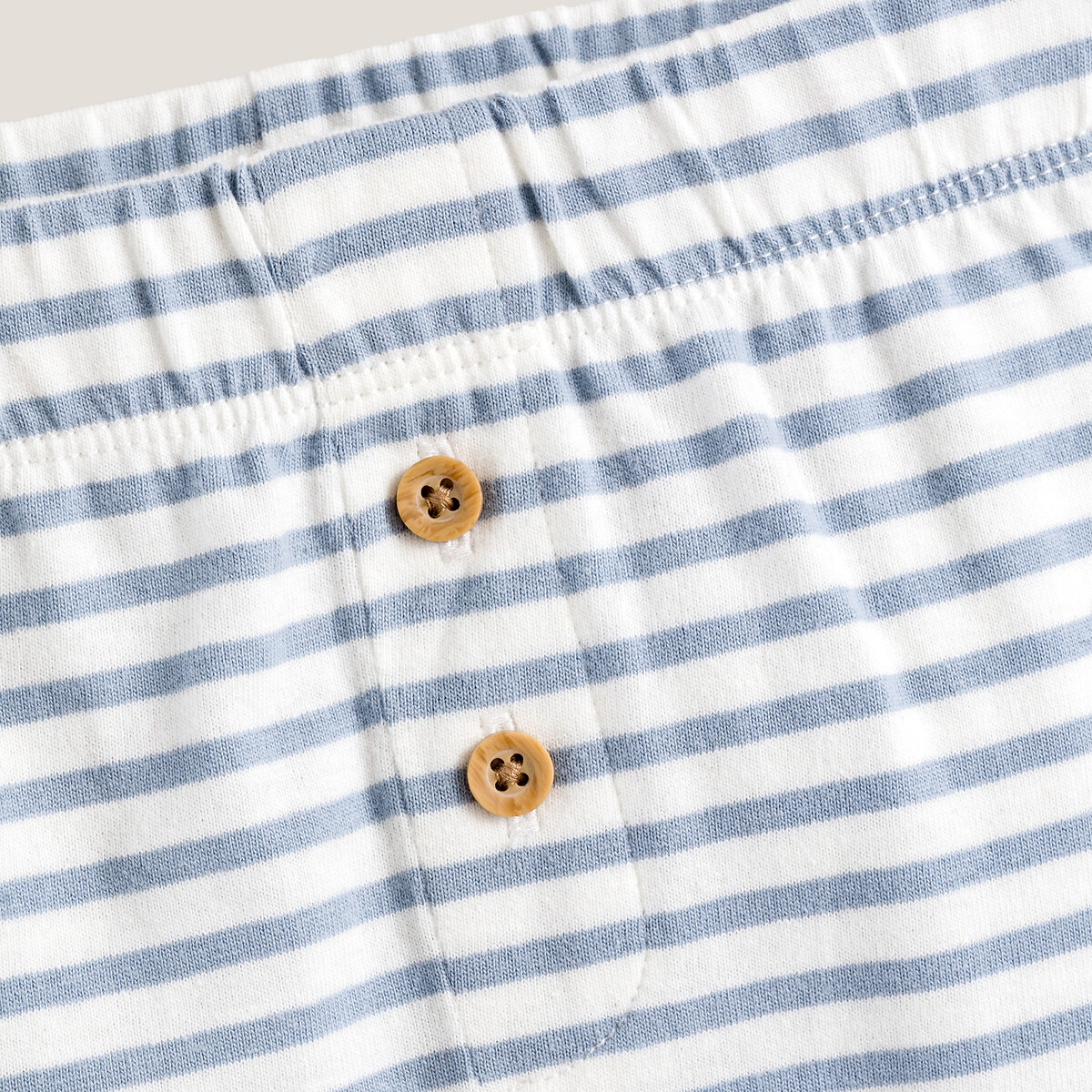 Lot de 3 leggings ecru + bleu, LA REDOUTE COLLECTIONS