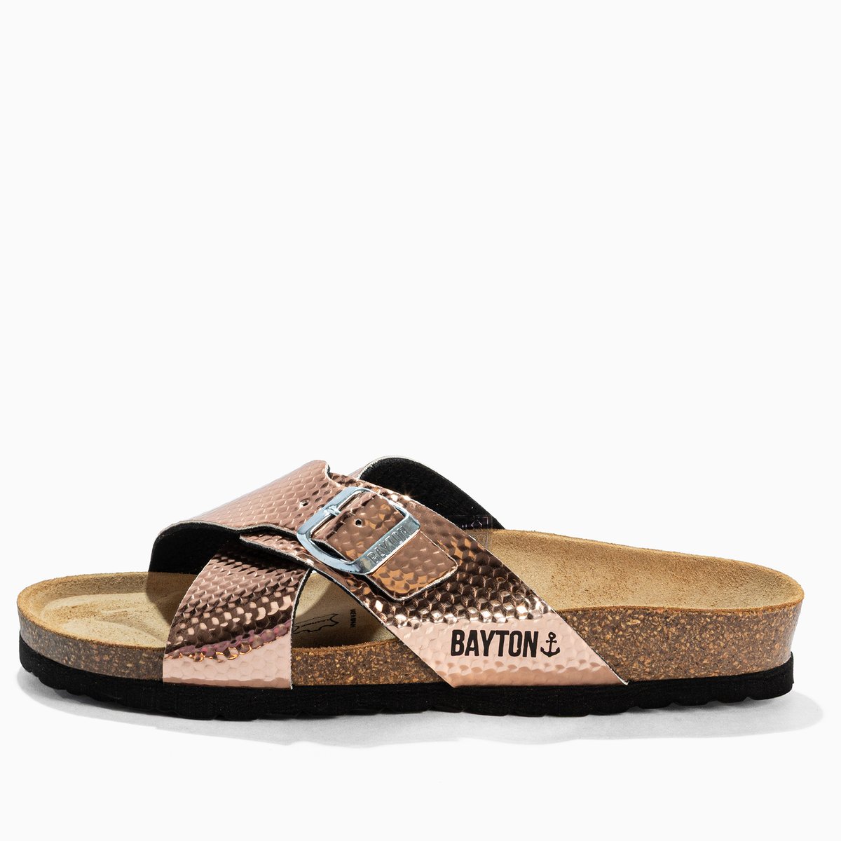 Sandales ERA rose-or, BAYTON