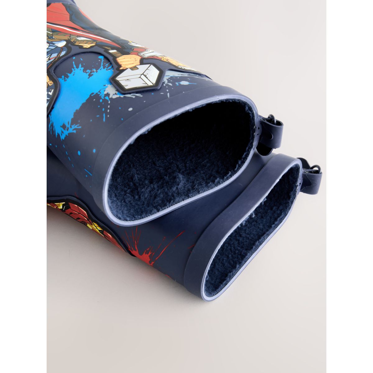 Bottes de pluie en caoutchouc marvel bleu marine, NEXT