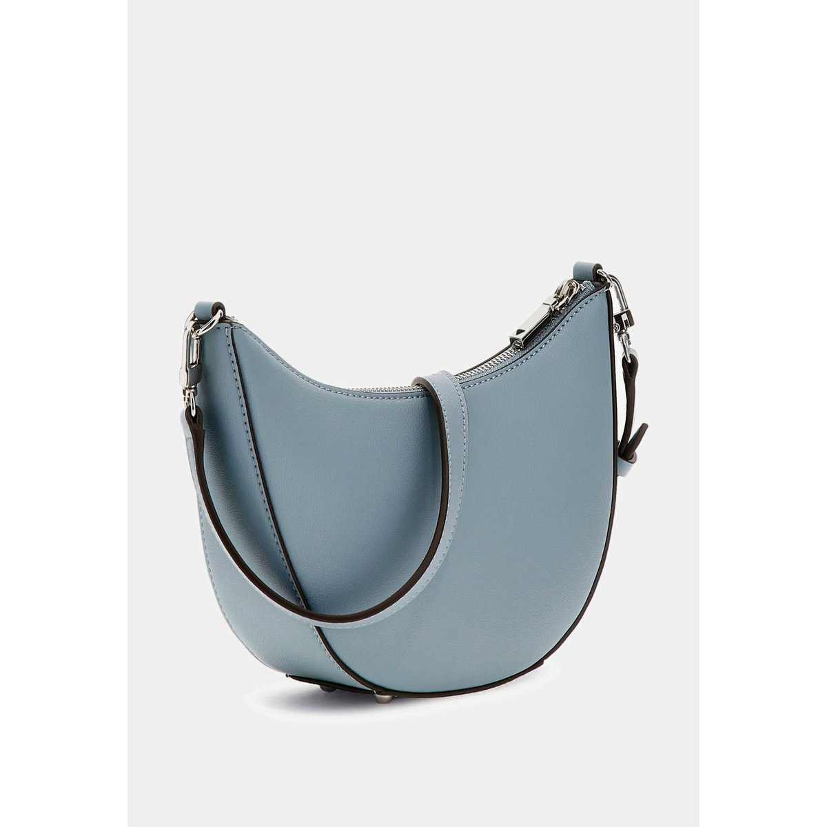Mini Sac D'épaule Zaria Fleurs bleu, GUESS