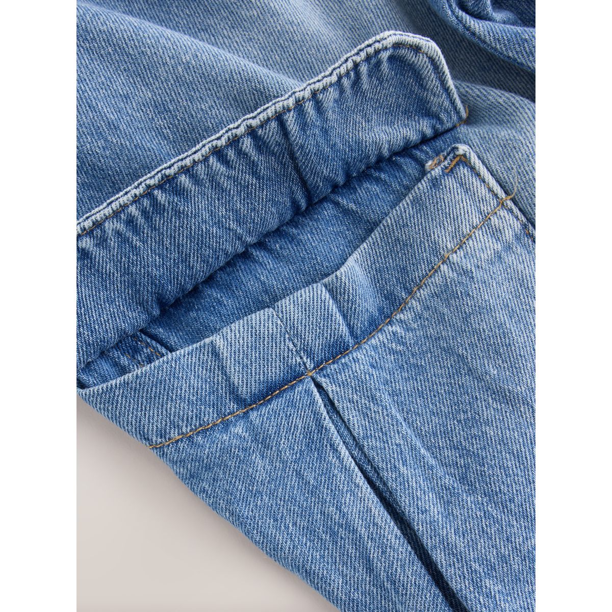 Jean ample cargo jean bleu moyen, NEXT
