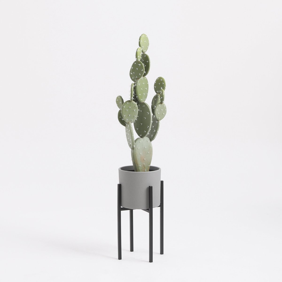 Support pour plantes H35 cm ASCOT noir, MICA DECORATIONS