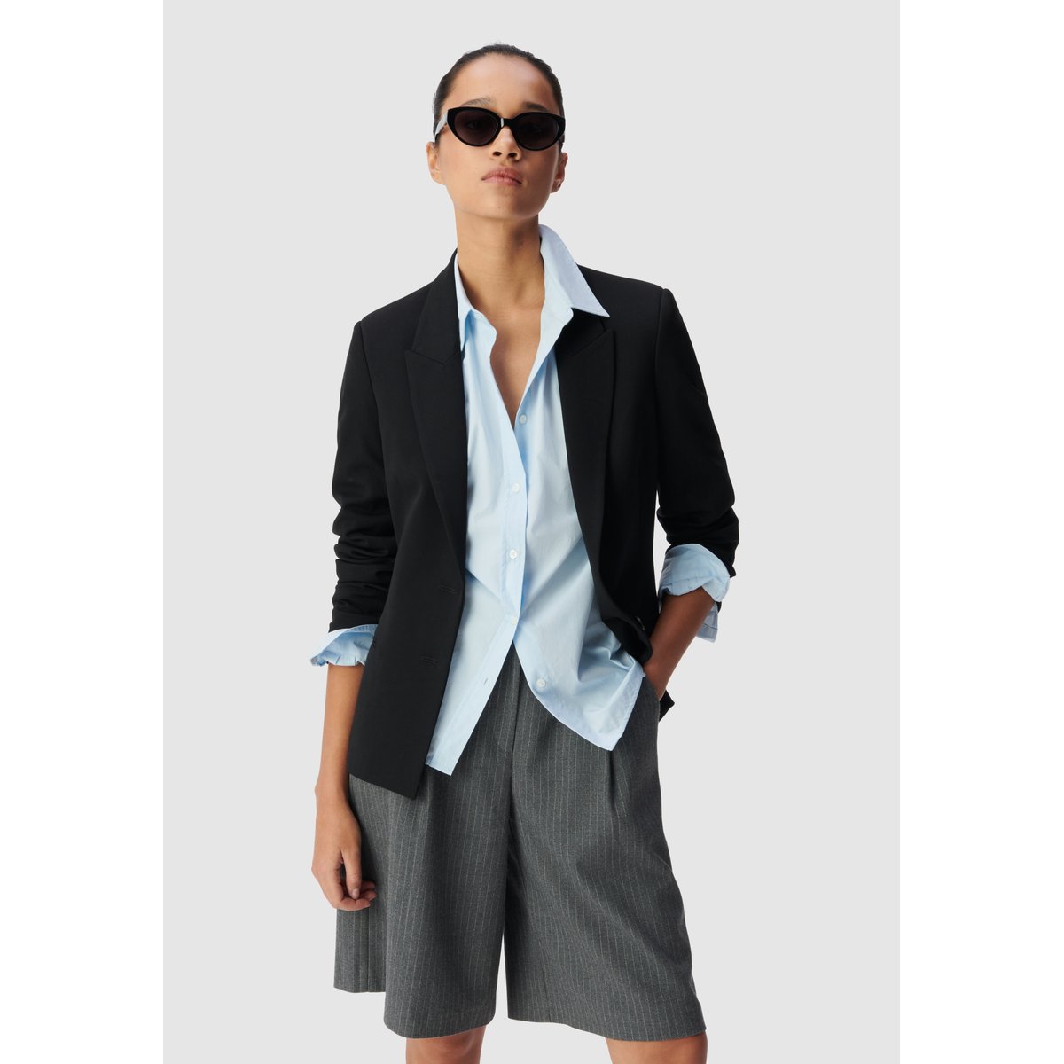 Veste de tailleur ajustée noir, IKKS