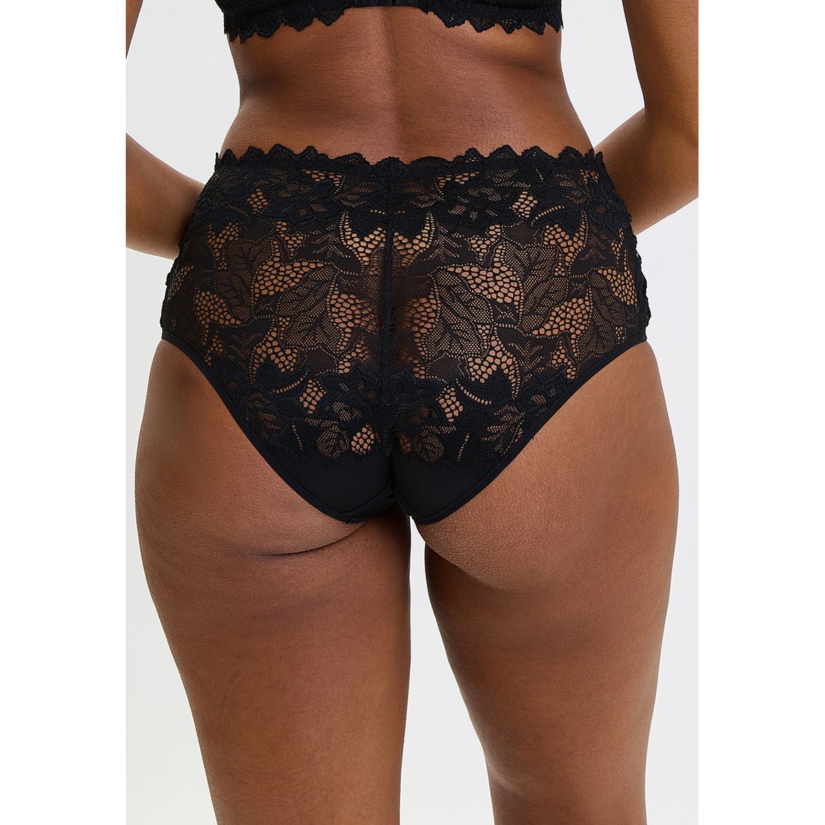 Culotte dentelle Arum Prima taupe, SANS COMPLEXE