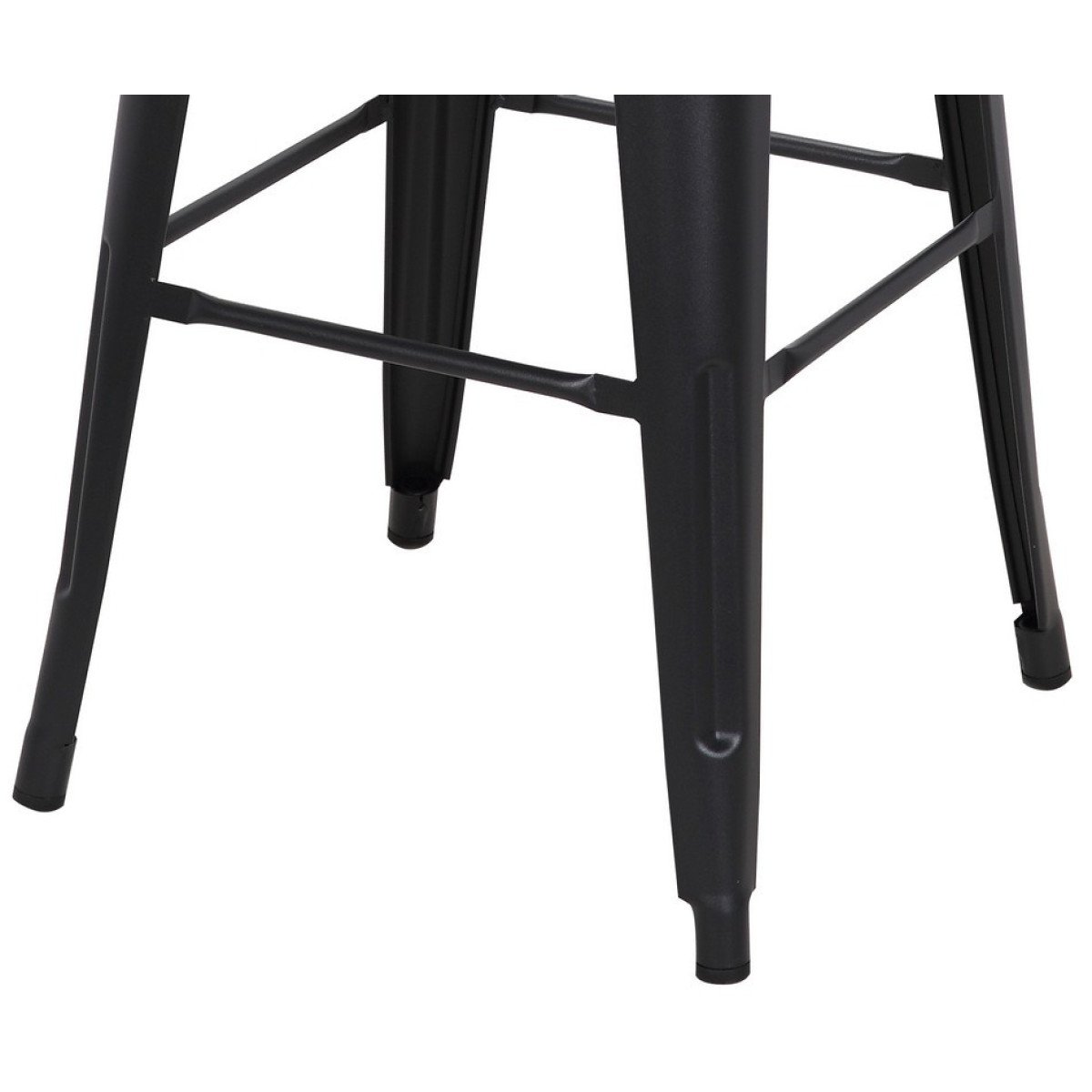 Tabouret de bar en acier et bois - NEVADA marron, MATHI DESIGN