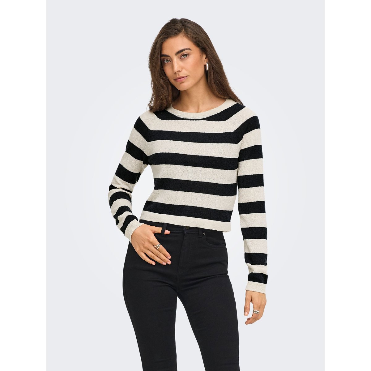 Pull En Maille cloud dancer 1, ONLY