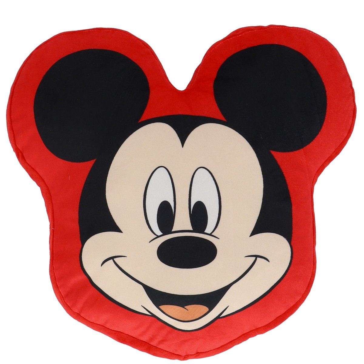 Coussin 3D, DISNEY MICKEY SOURIRE rouge, DISNEY