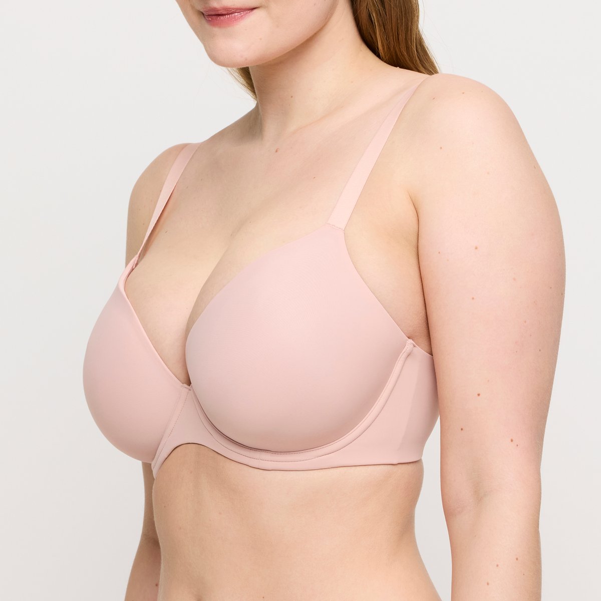 Soutien gorge spacer plongeant FIGURAS rose - powder rose, PRIMADONNA
