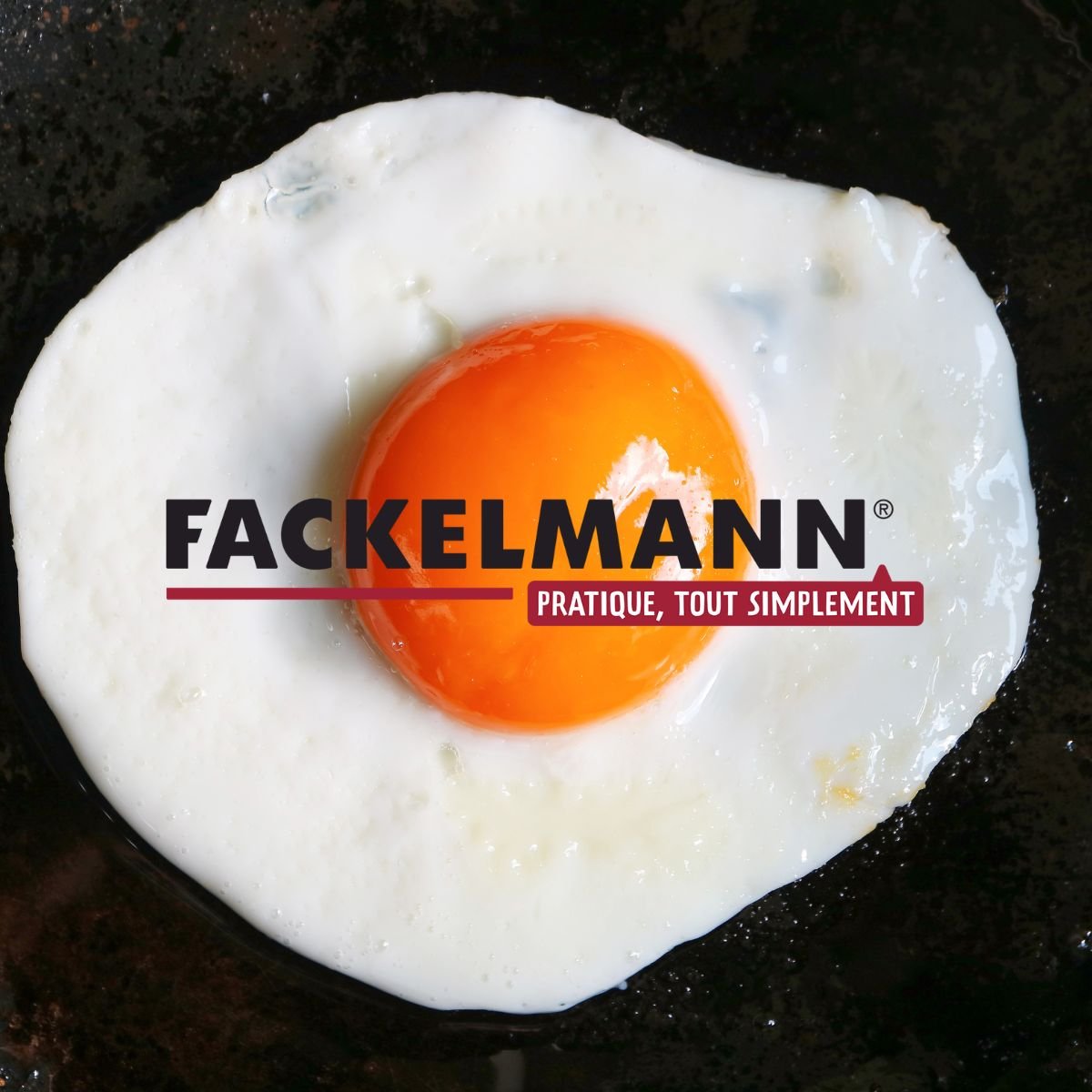Poêle 20 cm fonte alu revêtement antiadhésif céramique sans PFAS gris,noir, FACKELMANN