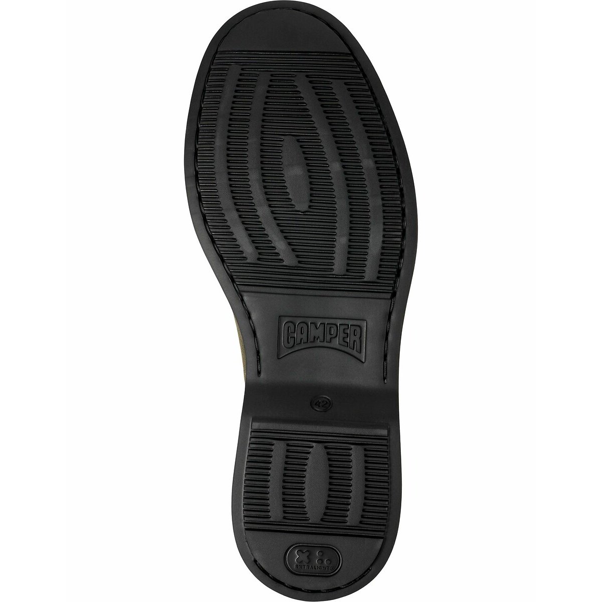 Derbies Norman en cuir kaki, CAMPER