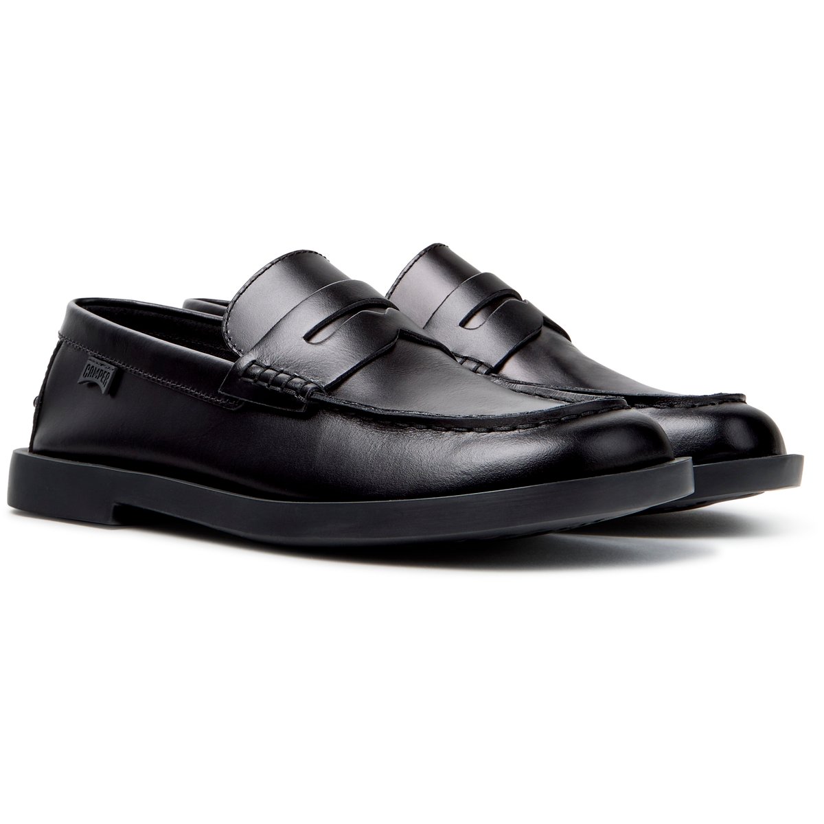 Mocassins Don Smooth Leather noir 004, CAMPER