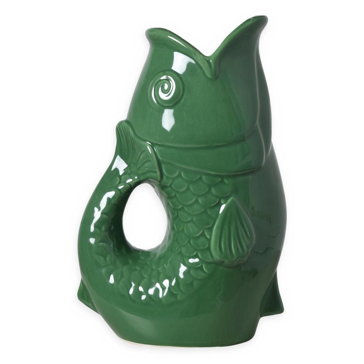 Vase poisson - h25 cm vert, OPJET