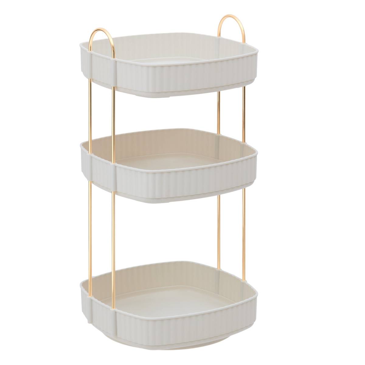 Étagère carrée ALBA blanc, 5FIVE SIMPLY SMART