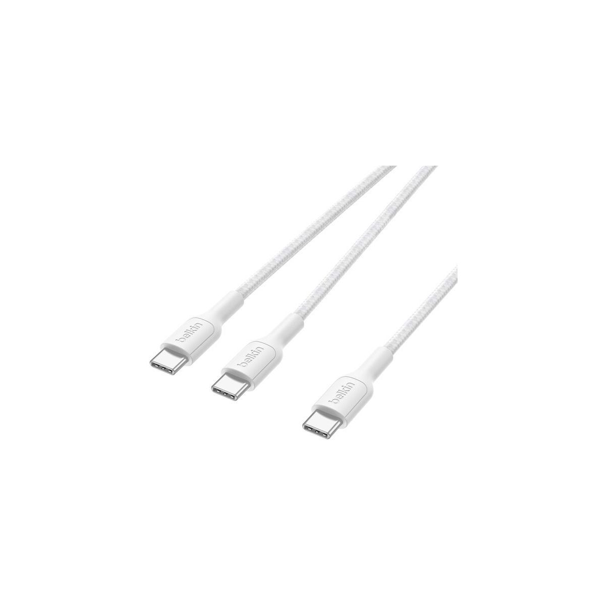Câble de charge 1.5M 140W Blanc couleur unique, BELKIN