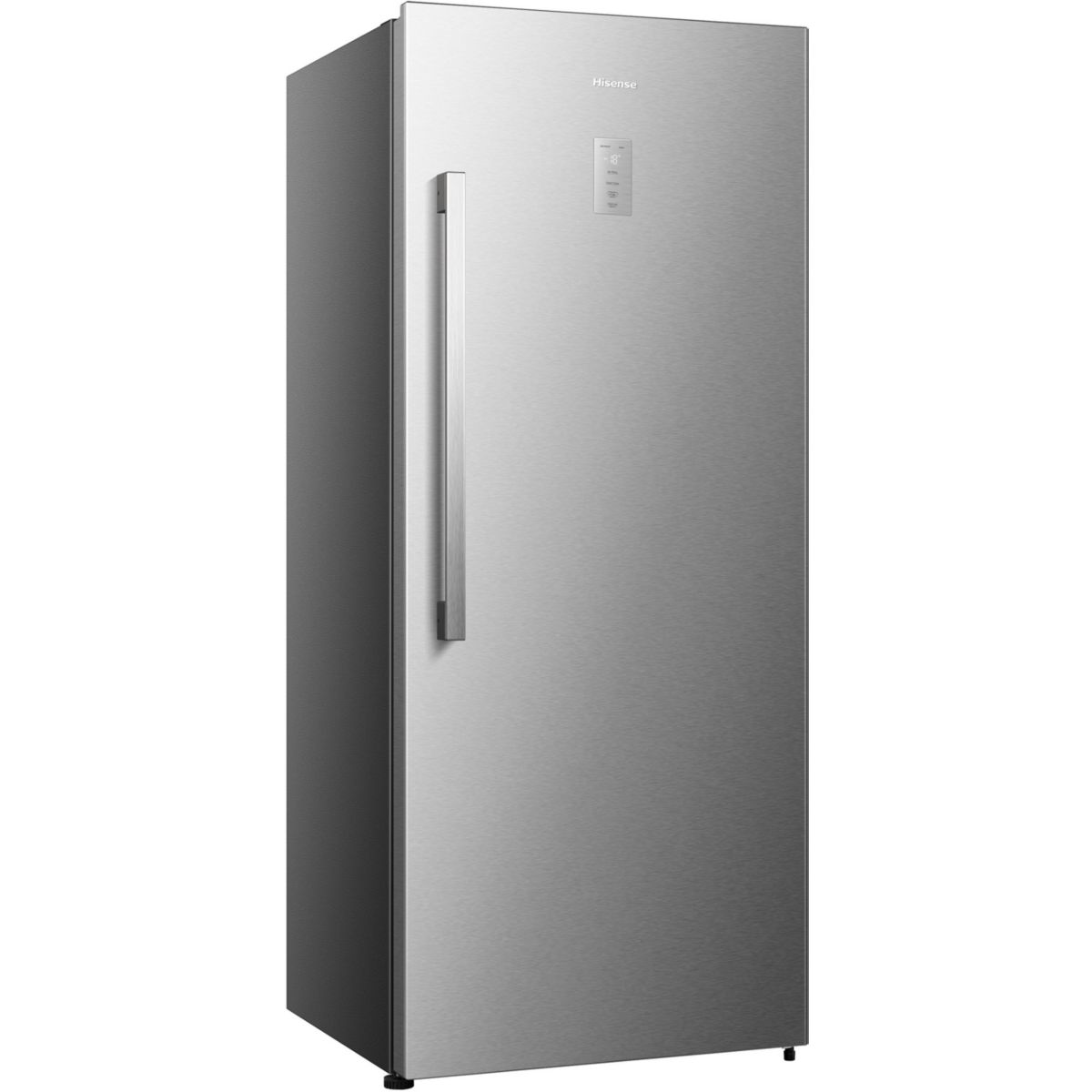 Congélateur armoire FT500N4AIE réversible en réfrigérateur gris, HISENSE