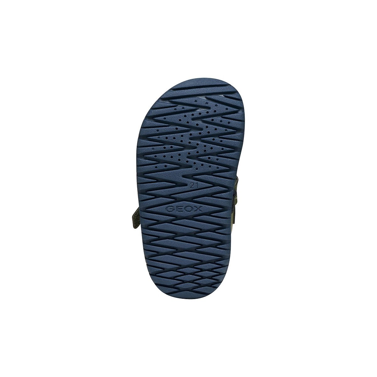 Sandales fermées FUSBETTO, water-friendly vert/bleu marine, GEOX