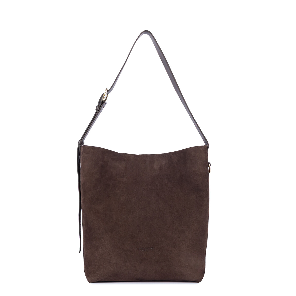 Sac besace en cuir, SUEDE L marron, LANCASTER
