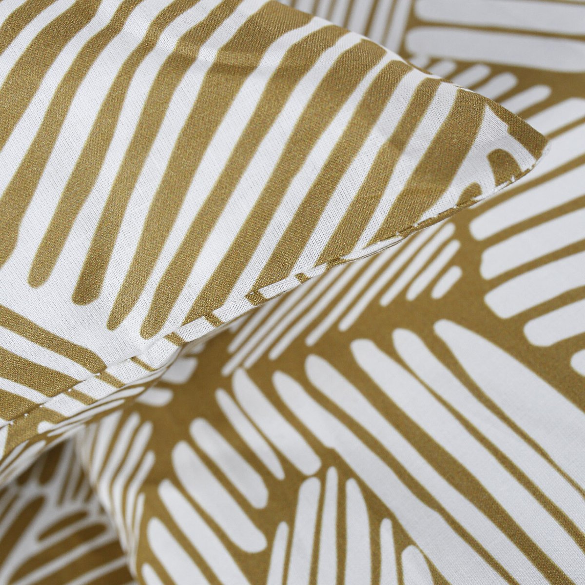 Parure de lit imprimé Animalier coton MAWIRA CLARISSE marron, TODAY
