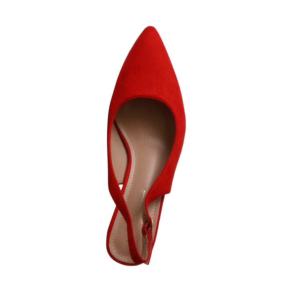 Escarpin à Talon La Bottine Souriante rouge, ENZA NUCCI