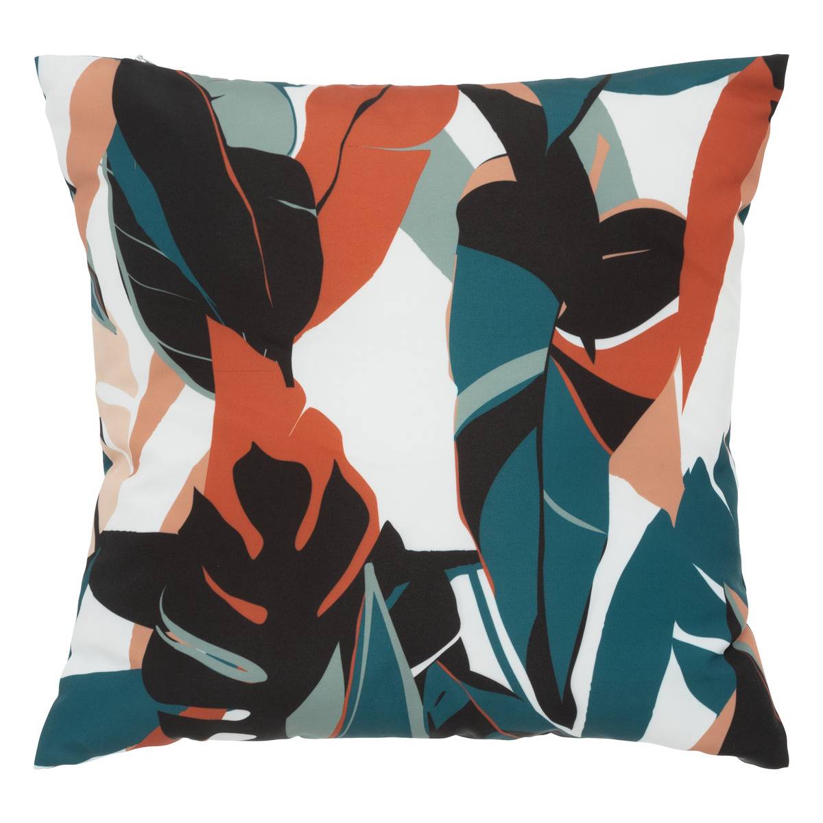 Coussin d'extérieur déhoussable DEYO bleu canard, ATMOSPHERA