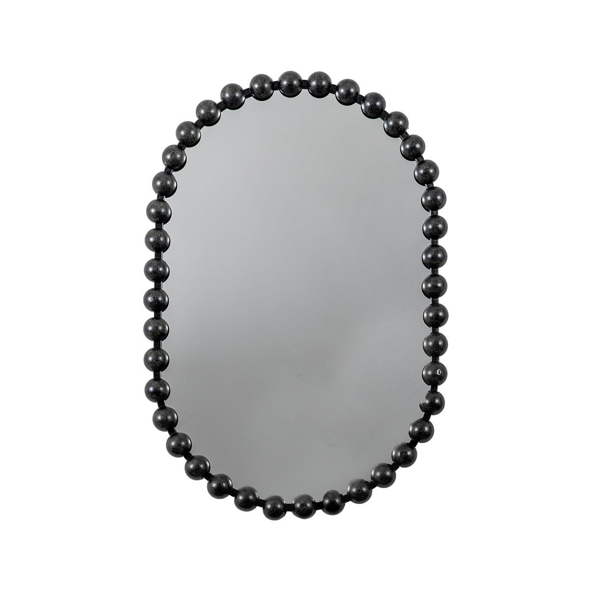 90cm Cartosa Oval Mirror in Black black, ÉDITÉ