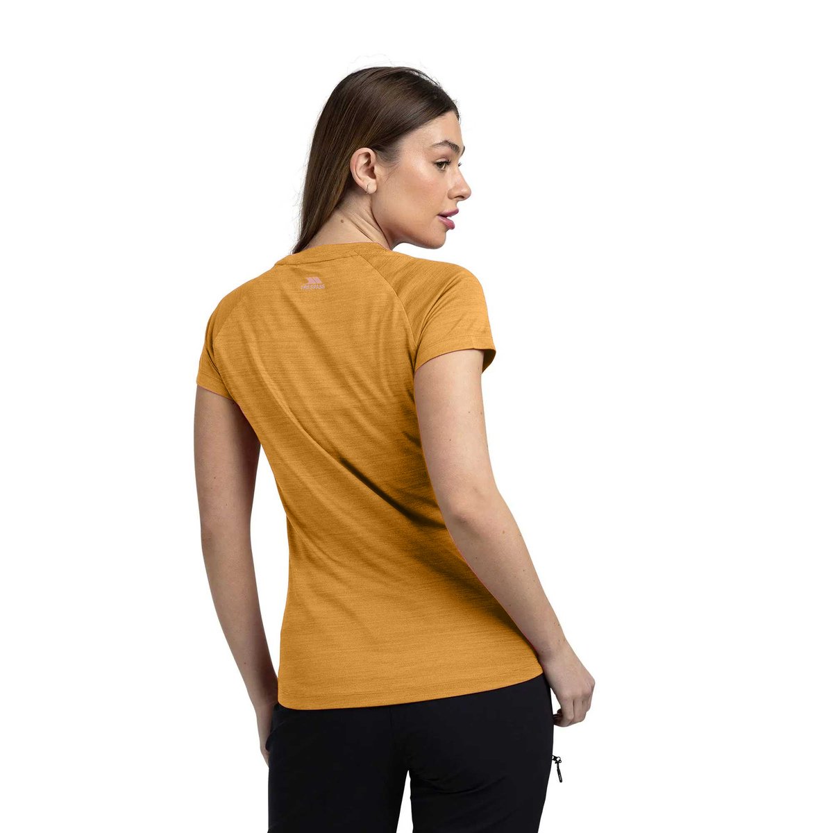 T-shirt VICKLAND orange foncé chiné, TRESPASS