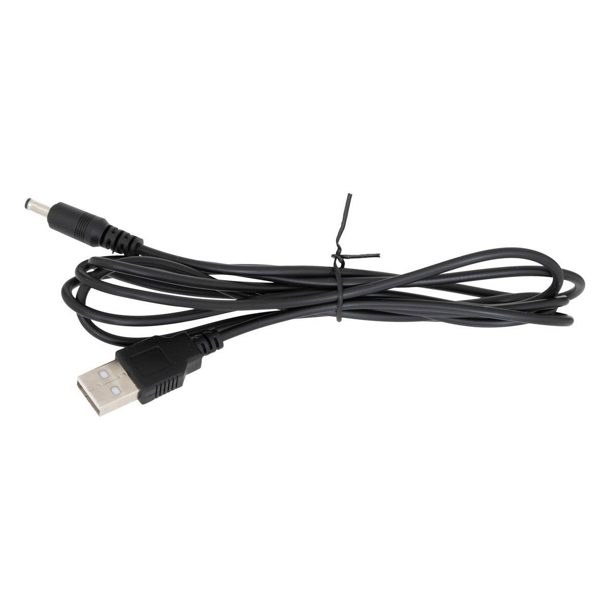 Réveil digital rechargeable USB NELSON noir, ATMOSPHERA