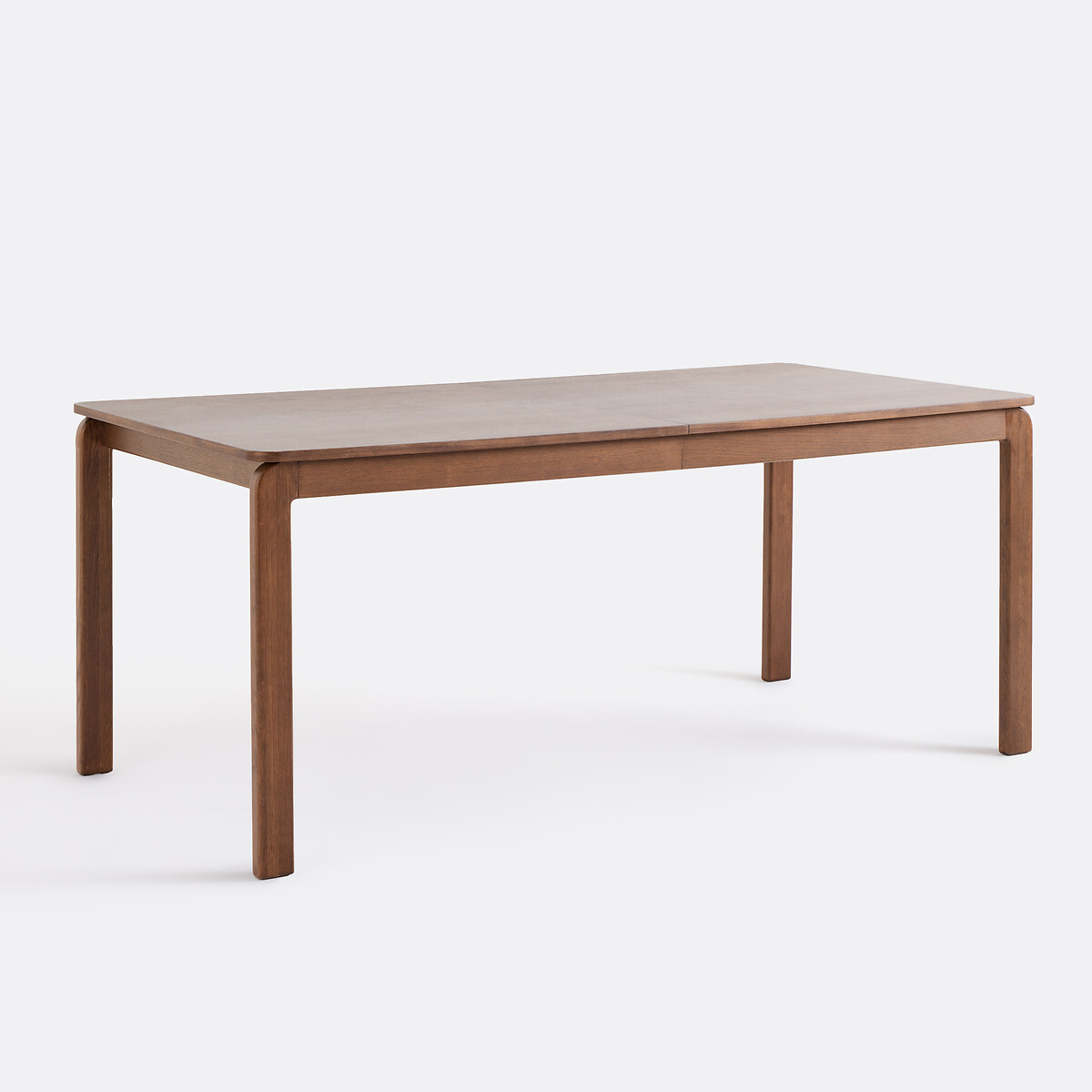 Table à manger, extensible, en plaqué noyer, 6 à 8 couverts, TALET coloris noyer, LA REDOUTE INTERIEURS