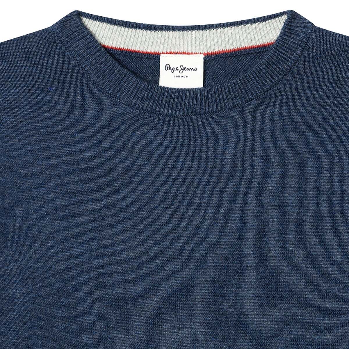 Pull Coupe Regular À Col Rond marine, PEPE JEANS