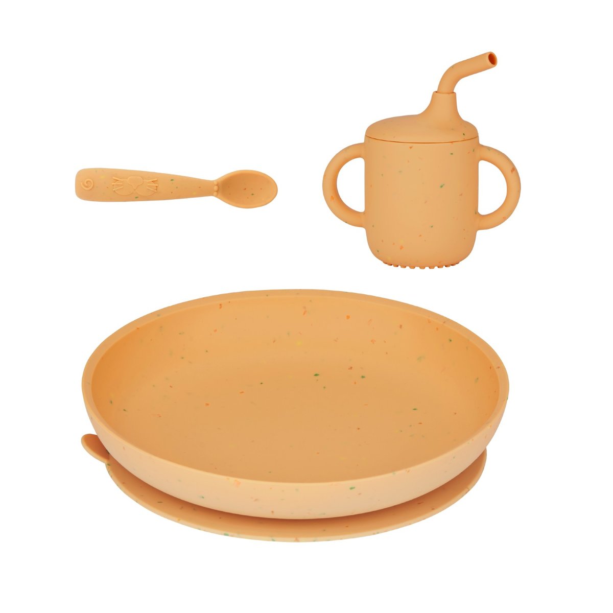 Coffret repas enfant Comme un grand orange, BABYMOOV