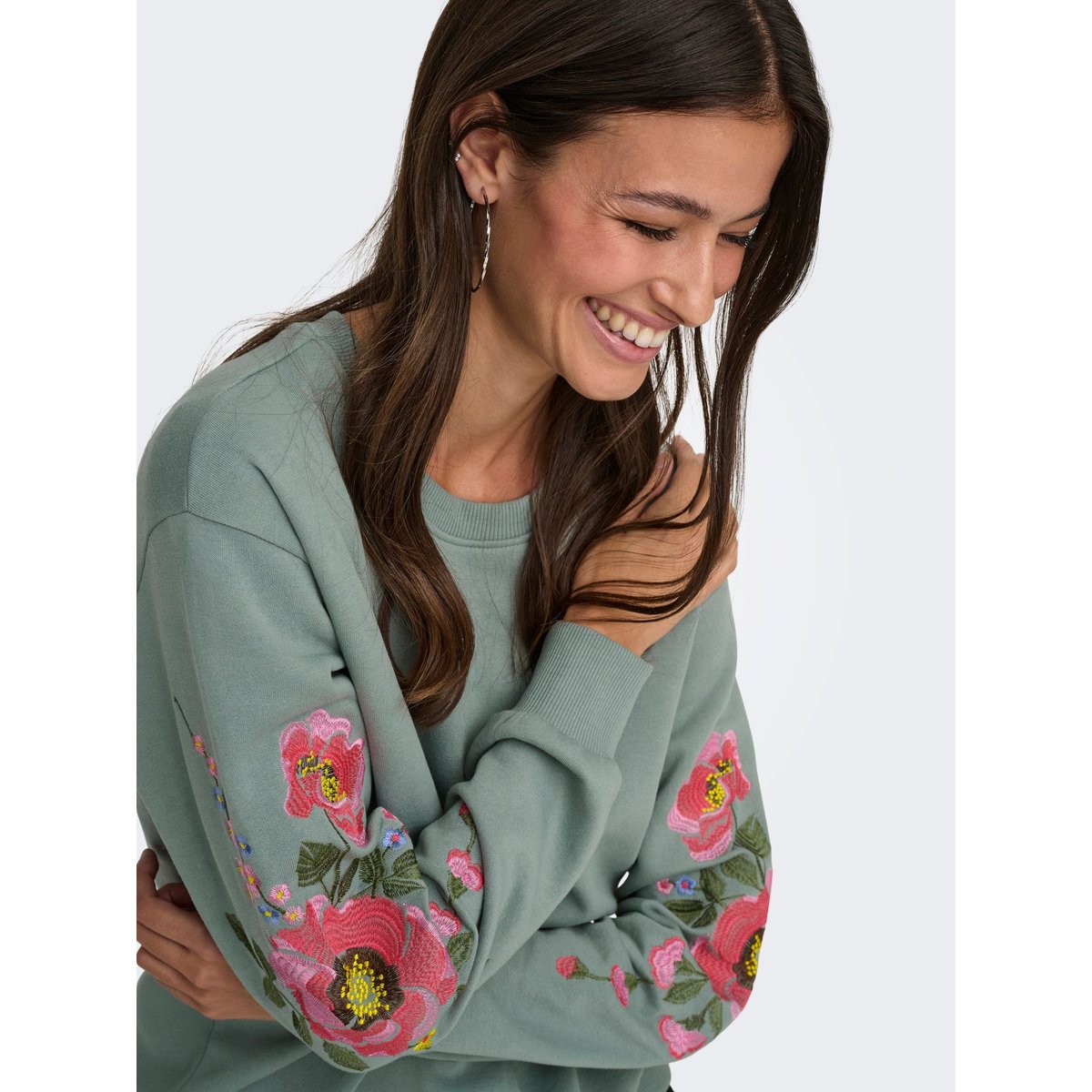 Sweat-Shirt chinois green, JDY