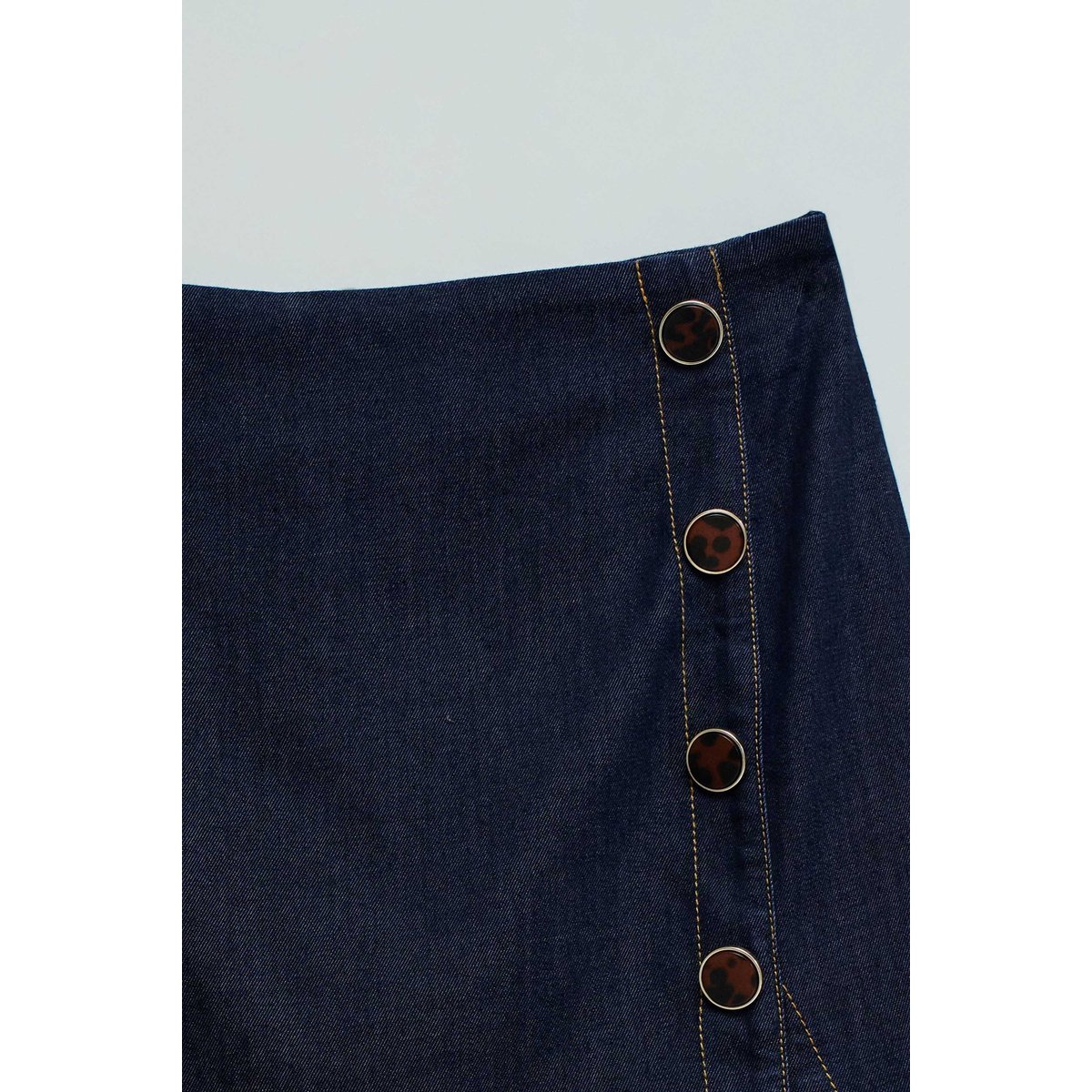 SKORT EN LIGHTDENIM bleu foncé, SALSA JEANS