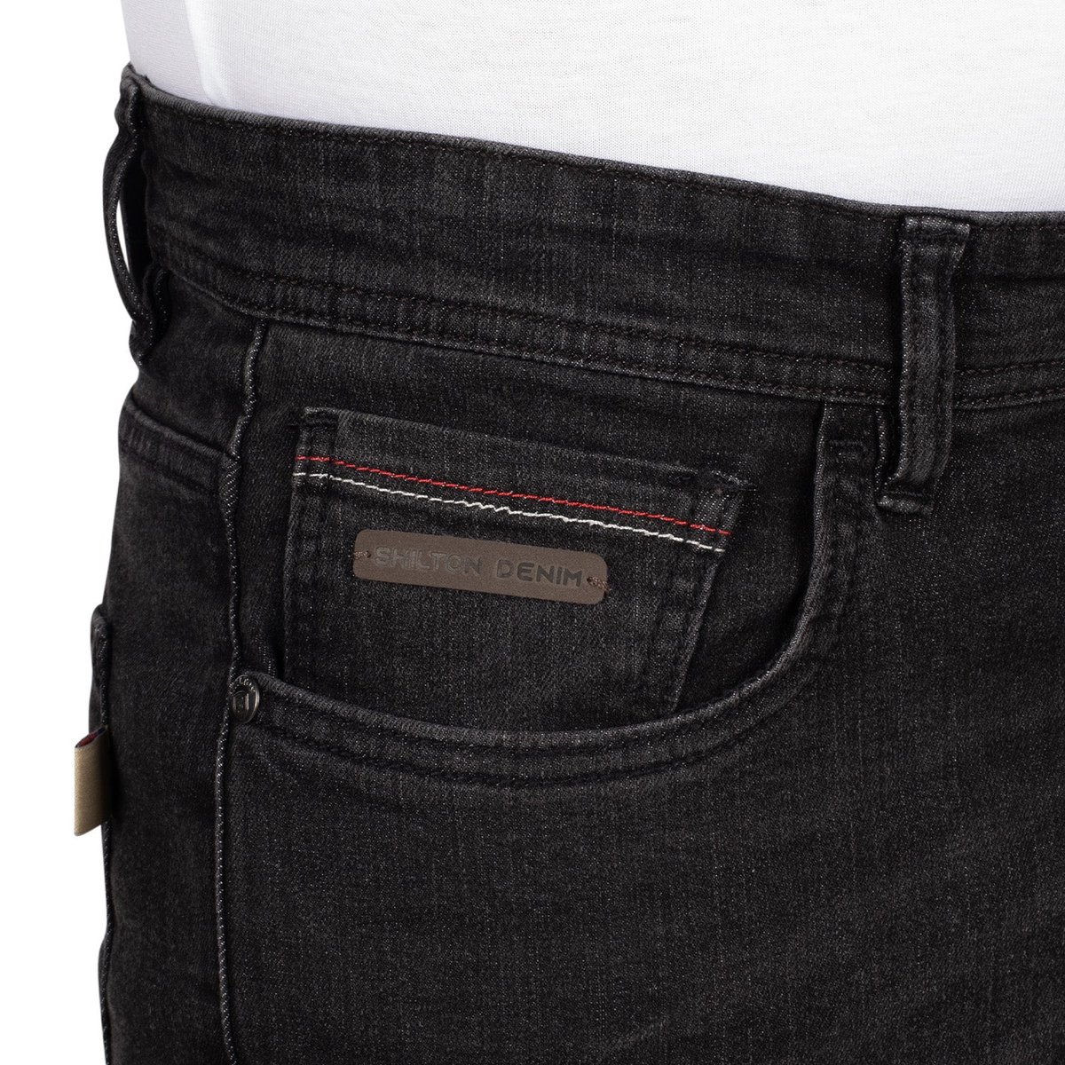 Jeans regular forest noir, SHILTON