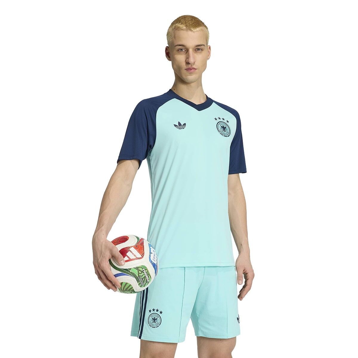 Preshirt Away Duitsland, WK 2026 aqua , adidas Performance