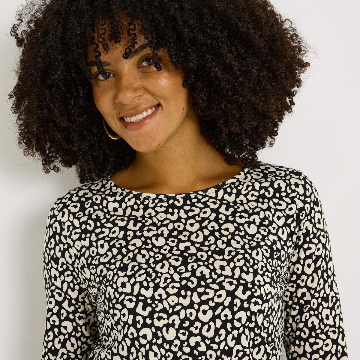 T-shirt manches longues noir, GRAIN DE MALICE