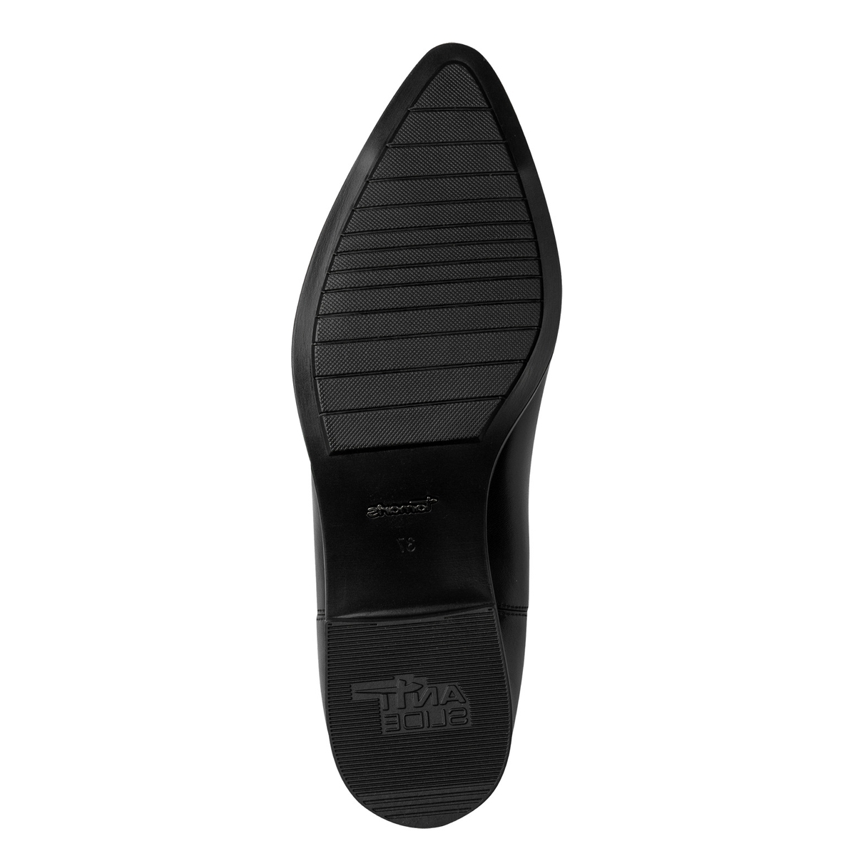 Bottine Chelsea pointu noir mat, TAMARIS