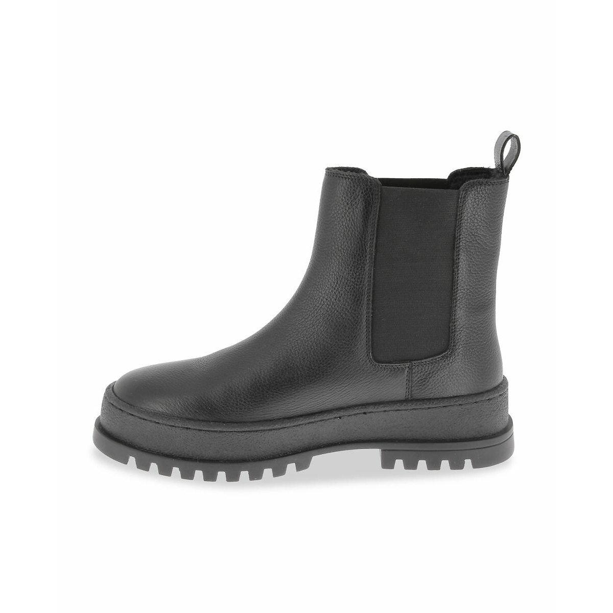 Bottines chelsea en cuir Veronica noir, LES TROPEZIENNES PAR M.BELARBI