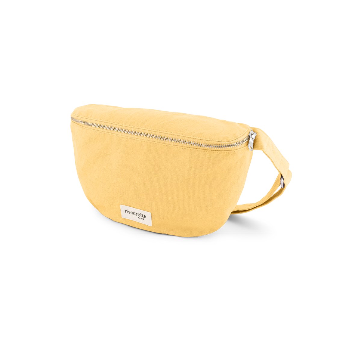 Sac banane zippé CUSTINE jaune sunny, RIVEDROITE