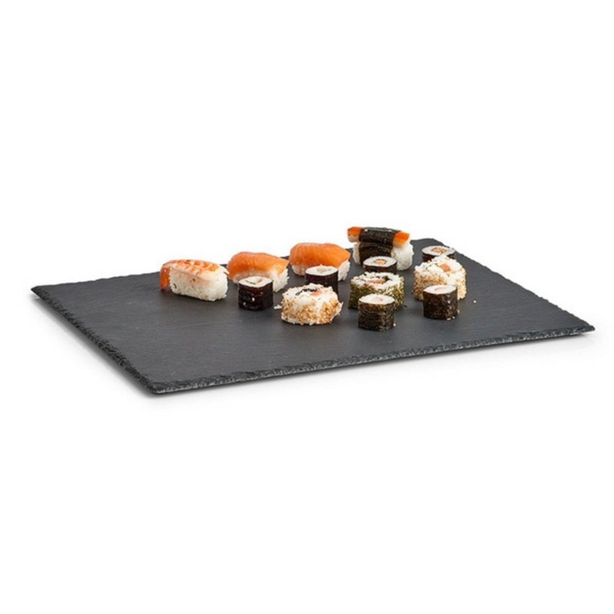 Assiette noir, ZELLER PRESENT