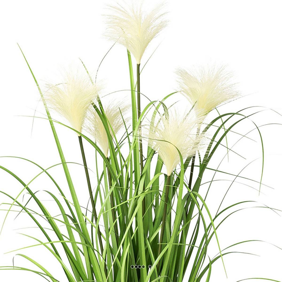 Herbe artificielle touffe en pot v002239, ARTIFICIELLES