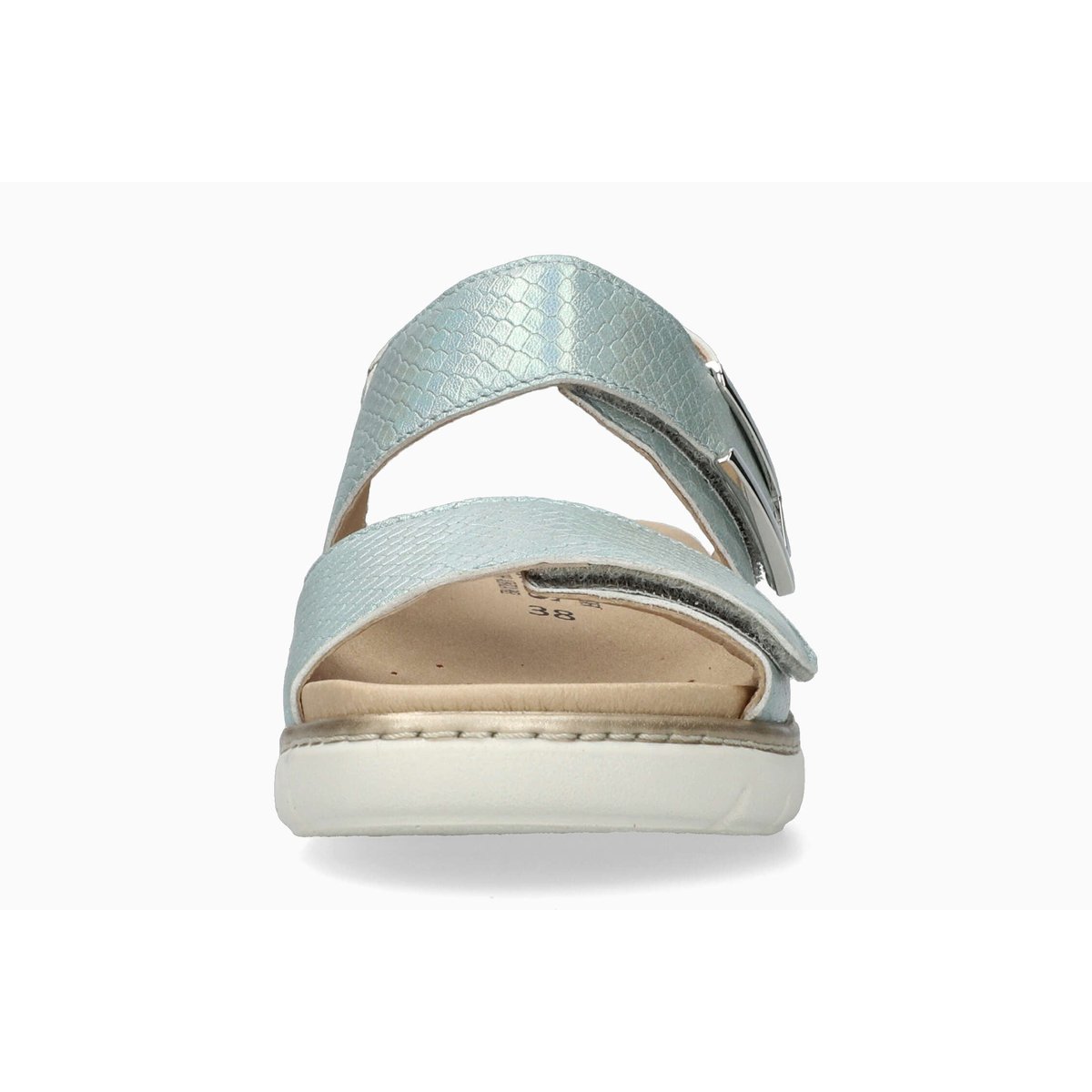 Sandales en cuir LALIA bleu sky blue p5146731, MEPHISTO