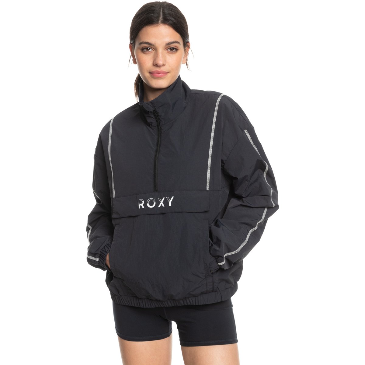 Veste coupe-vent BOLD MOVES. noir anthracite, ROXY