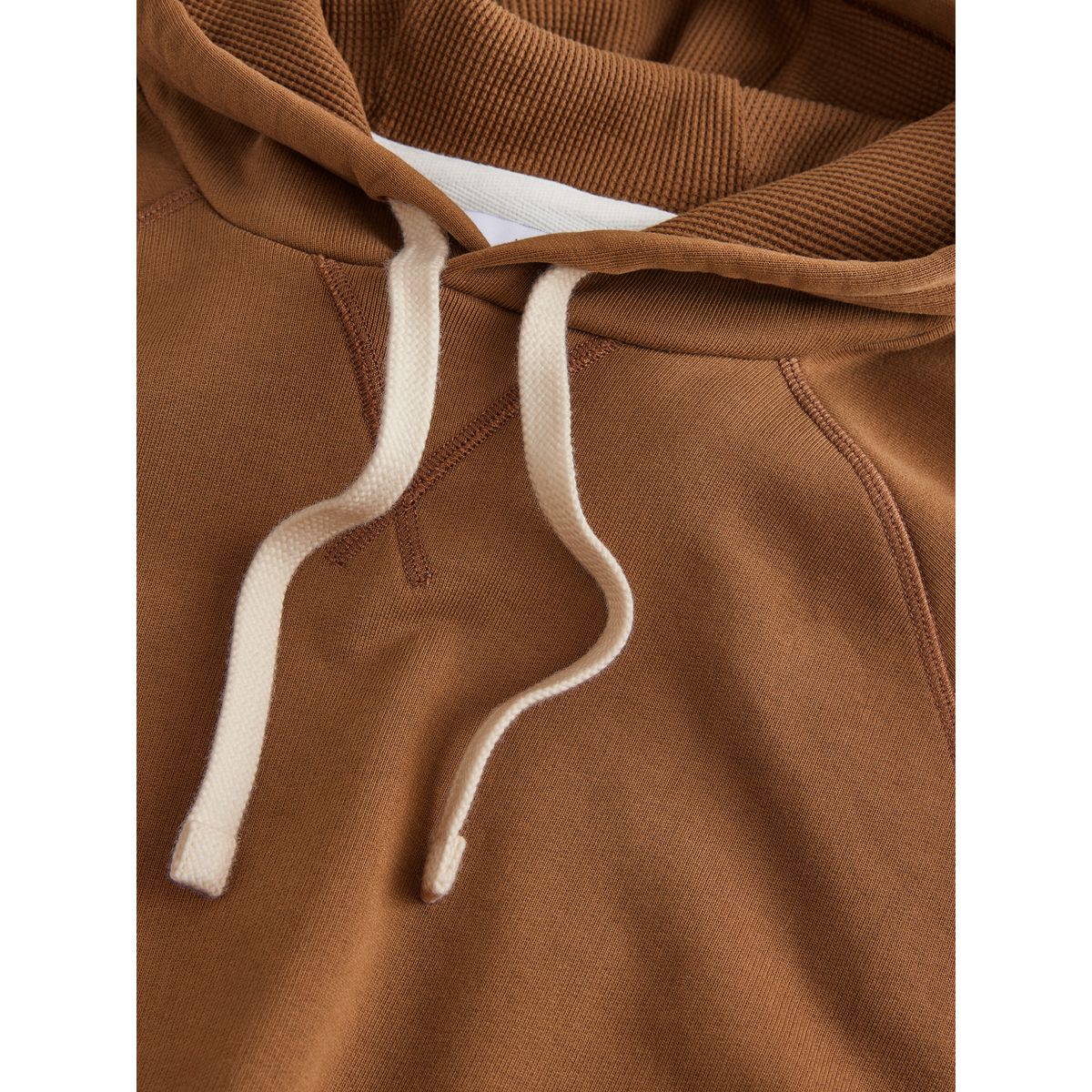 Sweat à capuche doux envers bouclé marron fauve, NEXT