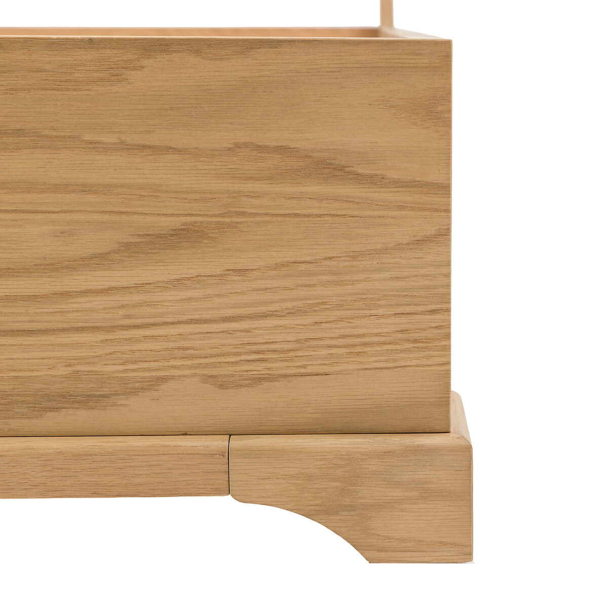 Harriet Oak Bed light oak wood, SO'HOME