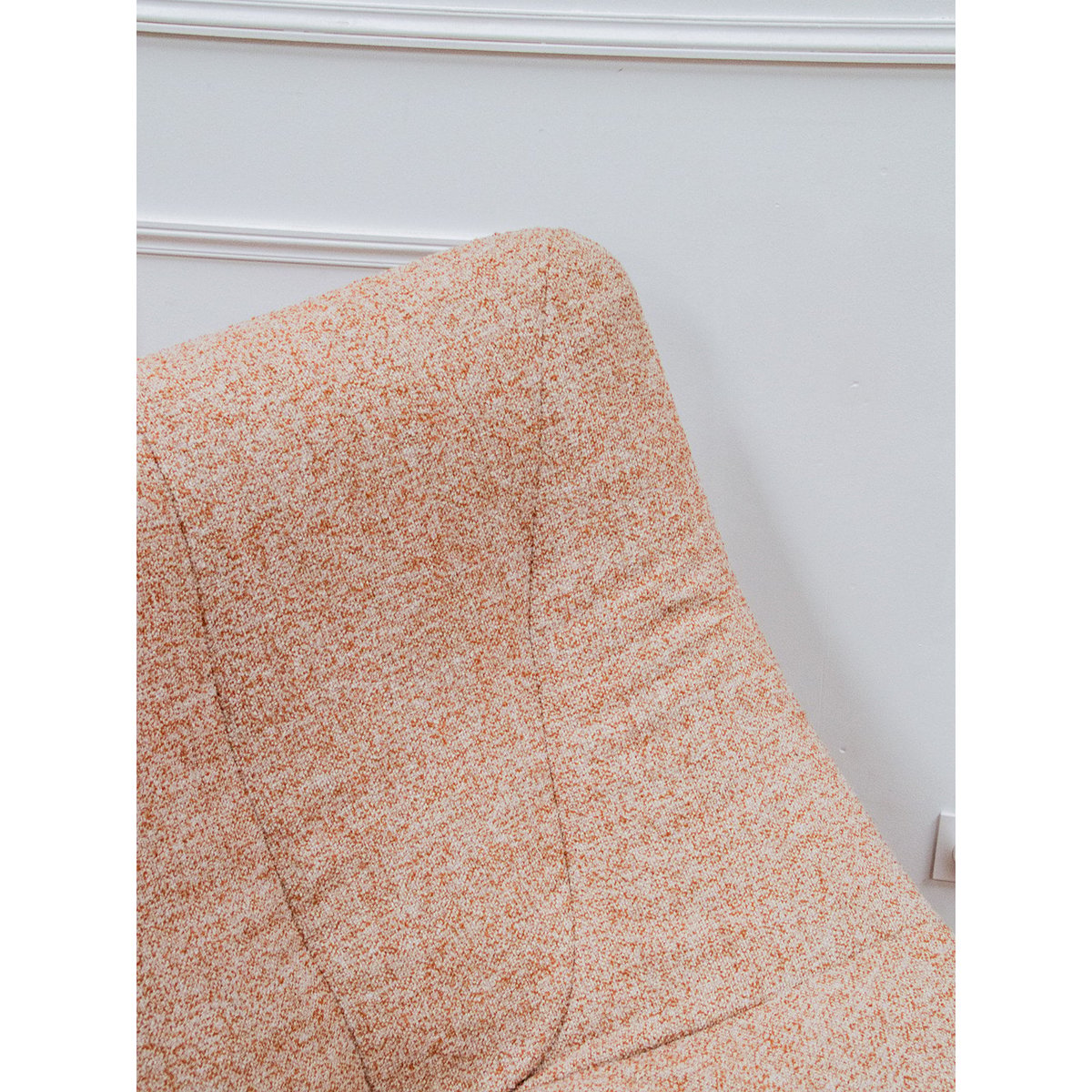 Fauteuil Anda Pierre Paulin Jakob N°470 - Bon état orange clair, DEBONGOUT