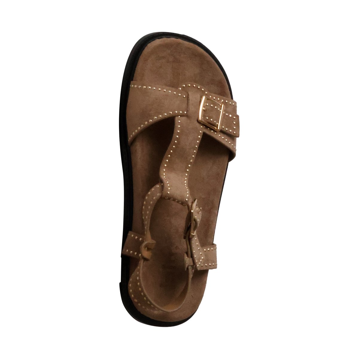 Mules à Brides Inia kaki-beige, ENZA NUCCI