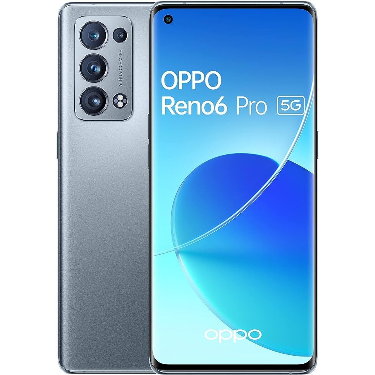 Smartphone Oppo Reno 6 Pro gris - bon état, OPPO